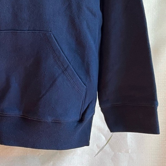 Green dog Boys Hoodie Navy Blue w/ Kangaroo pockets size S8/10. NWT - Picture 8 of 10